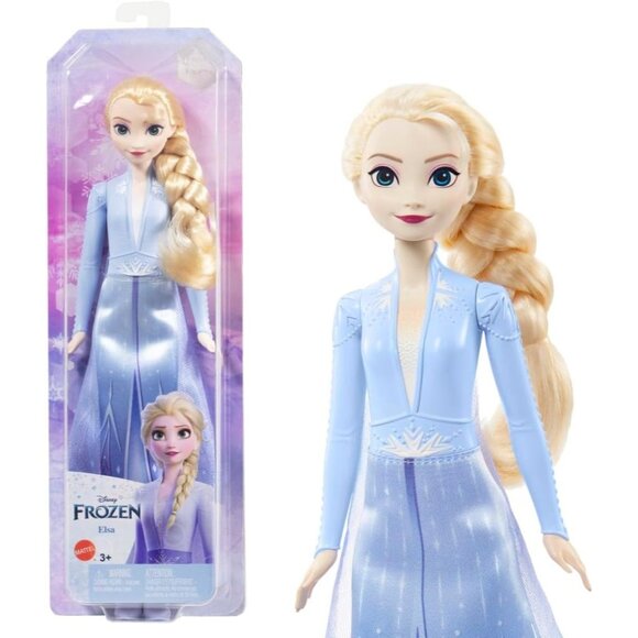 Mattel Disney Frozen Toys Elsa Fashion Doll & Accessory with Signature Look - Picture 8 of 8